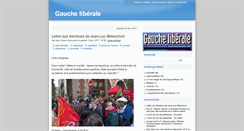 Desktop Screenshot of gaucheliberale.org